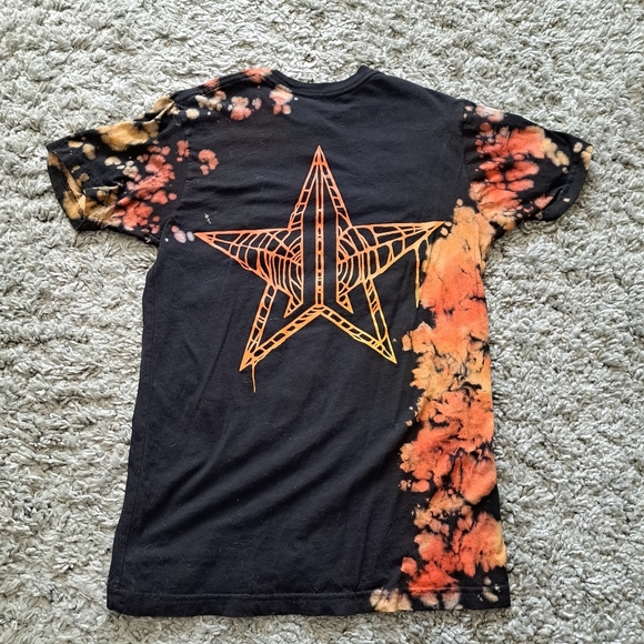 Jeffree Star | Black & orange tie dye logo shirt 2020 Halloween exclusive - Picture 4 of 9